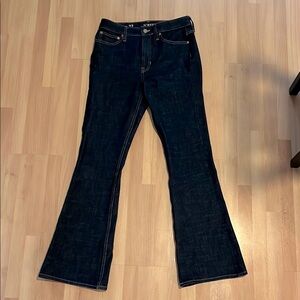 J. Crew slim flare jeans. Size 27.